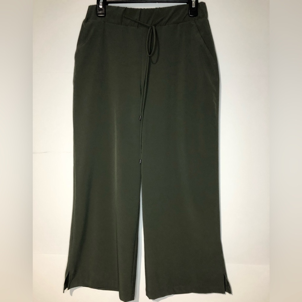 A New Day Women’s Olive Green Wide-Leg Pants Size Small